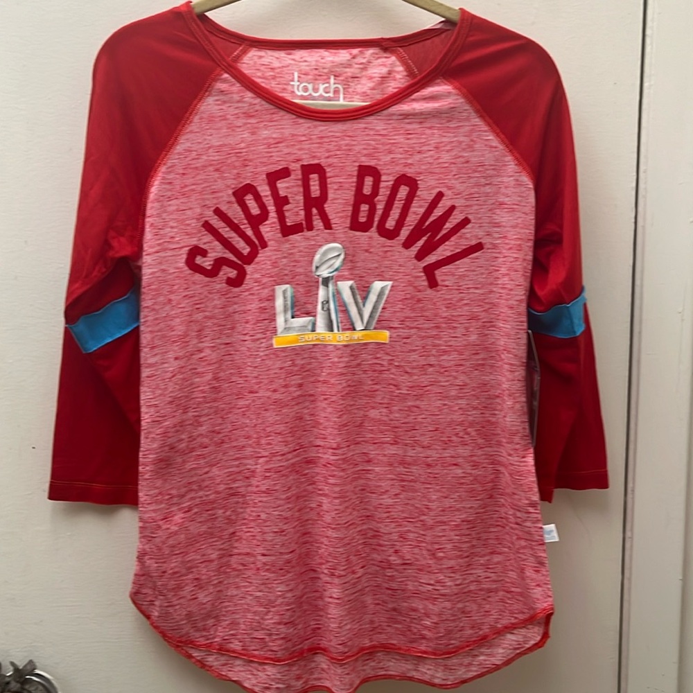 NWT Super Bowl  LIV Long Sleeve T- Shirt With Tags Size Medium